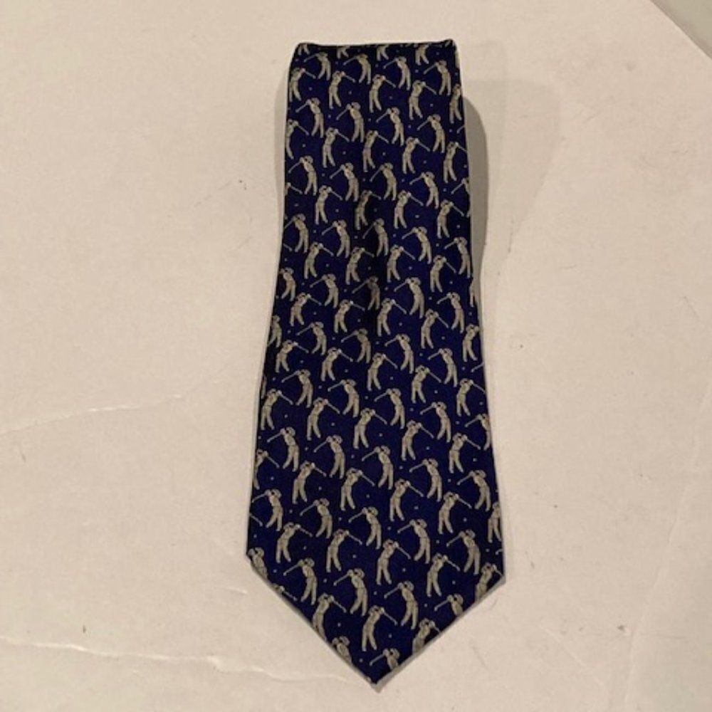 Men's Ralph Lauren Golfer Silk Tie